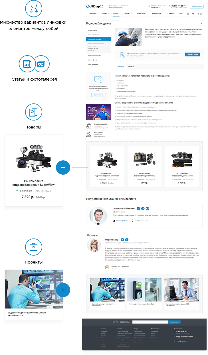 Аспро: Корпоративный сайт 2.0